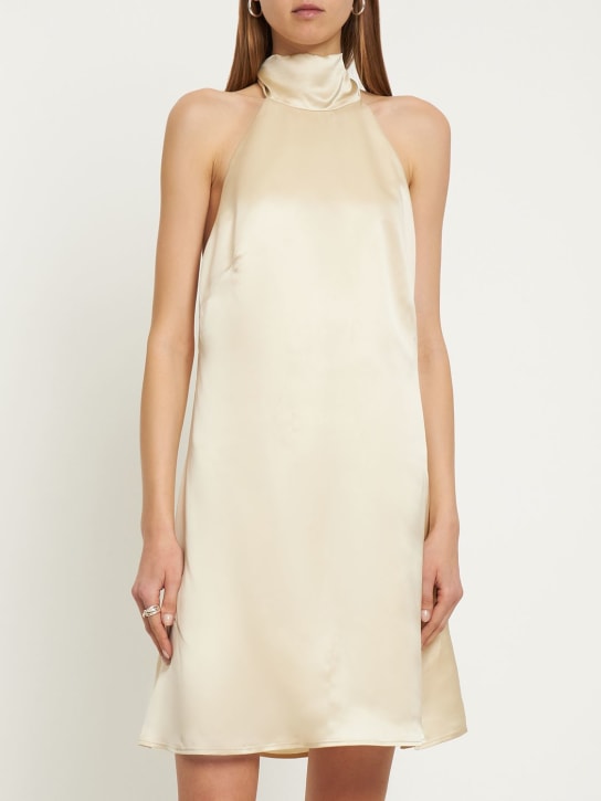 Deveaux: Minikleid aus Cuprosatin „Reed“ - women_1 | Luisa Via Roma