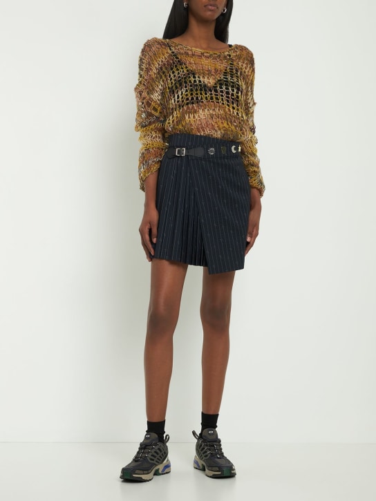 Charles Jeffrey LOVERBOY: Minifalda de lana - women_1 | Luisa Via Roma