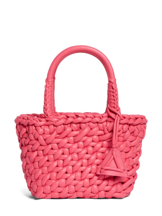 Alanui: Small Icon leather bag - Pink - women_0 | Luisa Via Roma
