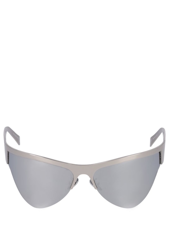 Marni: Mauna Lola Silver metal sunglasses - Silber - women_0 | Luisa Via Roma