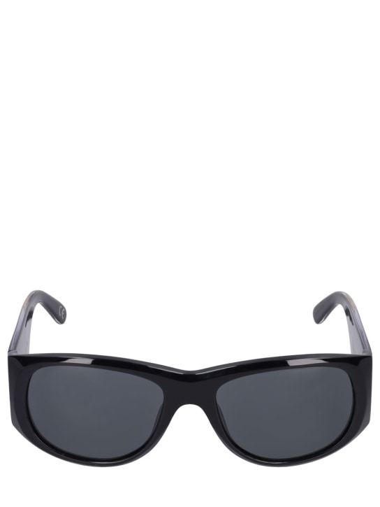 Marni: Orinoco River Black acetate sunglasses - Black/Grey - women_0 | Luisa Via Roma