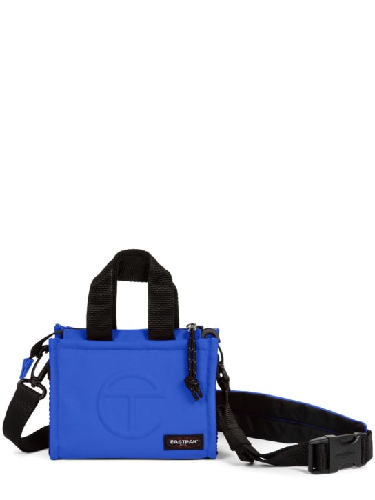 Eastpak x TELFAR: Small Telfar shopper bag - Telfar Blue - women_0 | Luisa Via Roma
