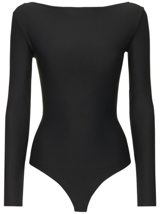 Jersey Bodysuit - Black - Ladies