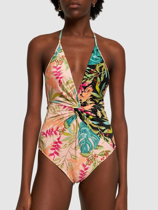 Patbo: Costume intero Tropicalia - Rosa/Multi - women_1 | Luisa Via Roma