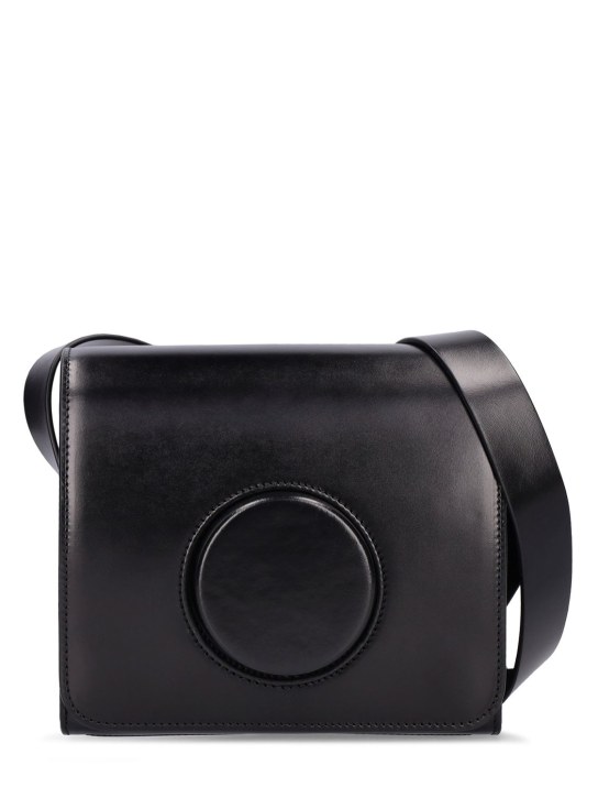 Lemaire: Leather camera bag - men_0 | Luisa Via Roma