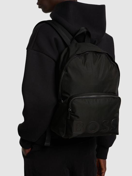 Boss: Catch logo backpack - men_1 | Luisa Via Roma