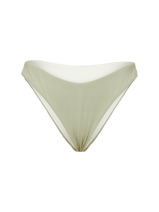 Zulu & Zephyr: Rib curve bikini bottom - Grün - women_0 | Luisa Via Roma