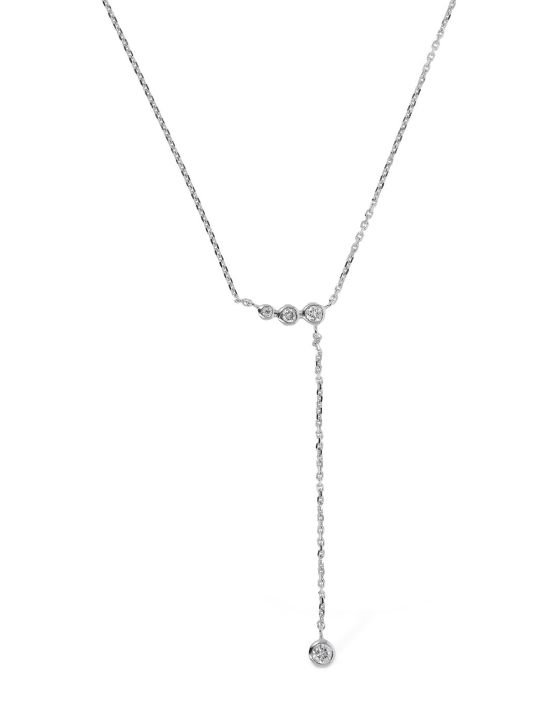 Maria Black: Grace 14kt gold & diamond necklace - women_0 | Luisa Via Roma