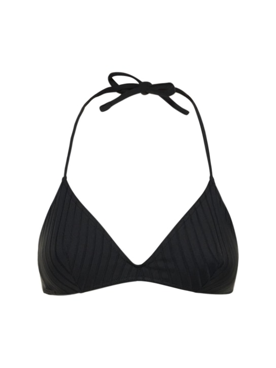 Eres: Curacao triangle bikini top - Black - women_0 | Luisa Via Roma