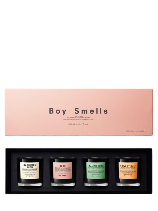 Boy Smells: Conjunto de cuatro velas votivas 85g Best Buds - Multicolor - ecraft_1 | Luisa Via Roma