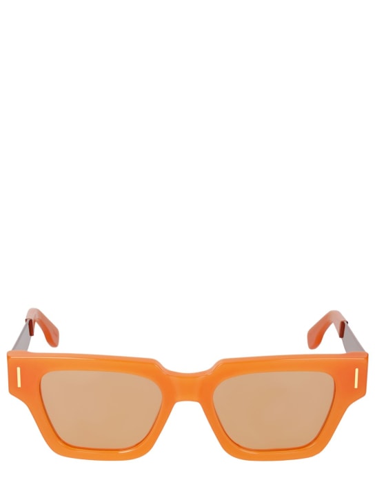 Retrosuperfuture: Storia Francis acetate sunglasses - Orange - women_0 | Luisa Via Roma