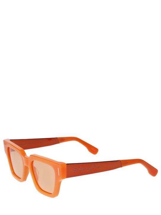 Retrosuperfuture: Storia Francis acetate sunglasses - Orange - men_1 | Luisa Via Roma