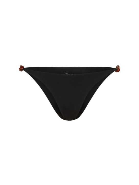 Ziah: Bravo chain bikini bottom - Black - women_0 | Luisa Via Roma