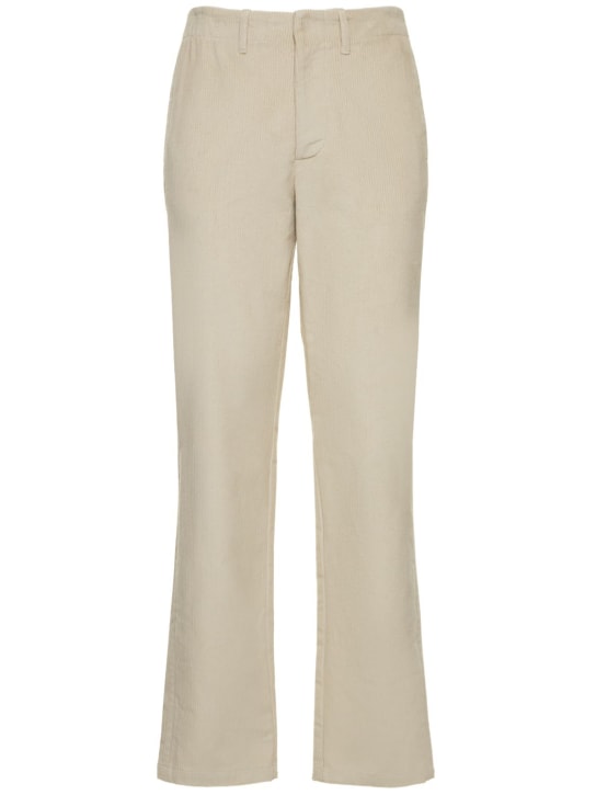 Gabriela Hearst: Hose aus Baumwollkord „Rhys“ - Naturfarben - men_0 | Luisa Via Roma