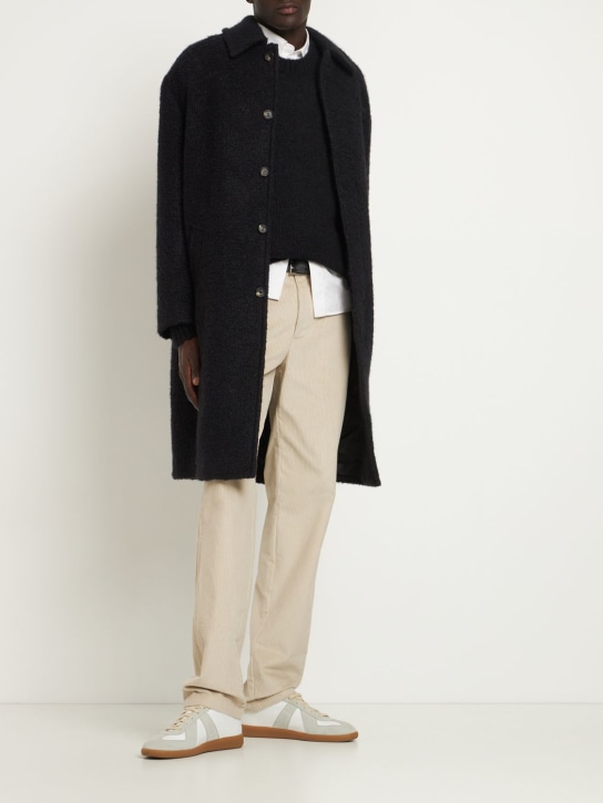 Gabriela Hearst: Paddington overcoat - Black - men_1 | Luisa Via Roma