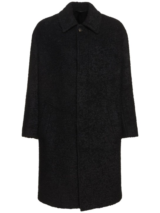 Gabriela Hearst: Paddington overcoat - Black - men_0 | Luisa Via Roma