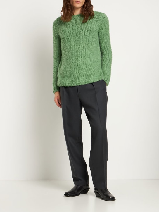 Gabriela Hearst: SWEATER AUS KASCHMIR „LAWRENCE“ - Aventurine green - men_1 | Luisa Via Roma