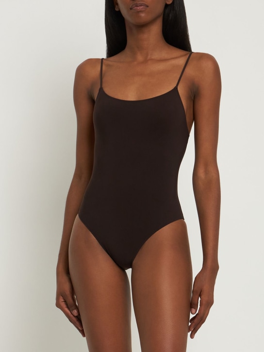 Lido: Trentasei one piece swimsuit - Brown - women_1 | Luisa Via Roma