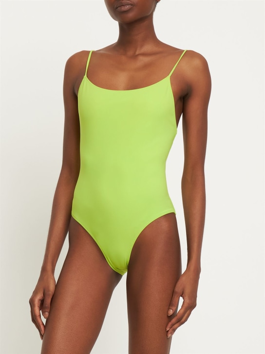 Lido: Trentasei one piece swimsuit - Lime Green - women_1 | Luisa Via Roma