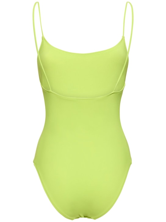 Lido: Trentasei one piece swimsuit - Lime Green - women_4 | Luisa Via Roma