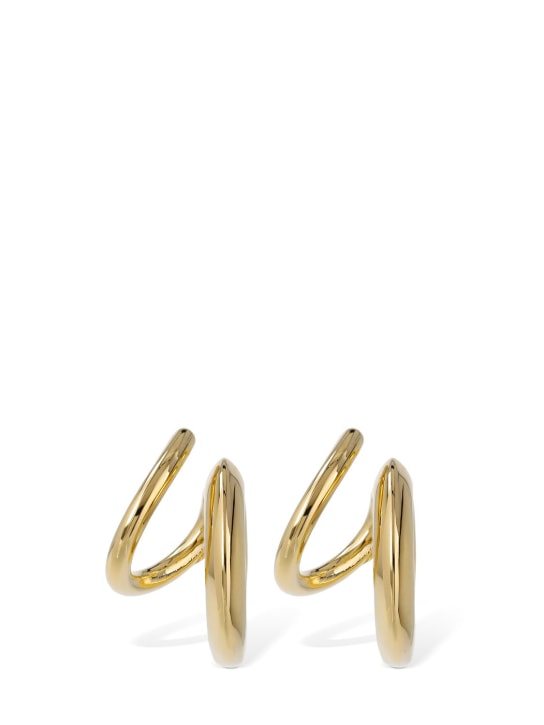Panconesi: Stellar hoop earrings - Gold - men_1 | Luisa Via Roma