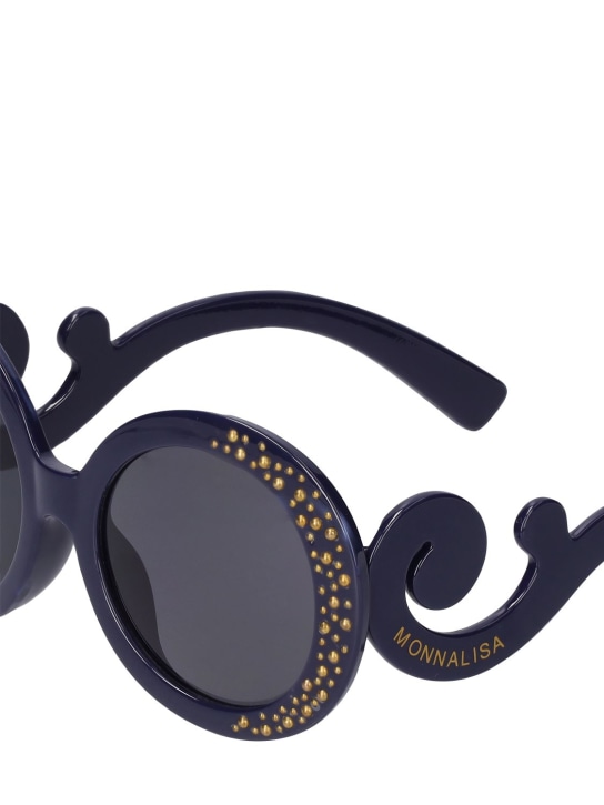 Monnalisa: Occhiali da sole in policarbonato - Navy - kids-girls_2 | Luisa Via Roma