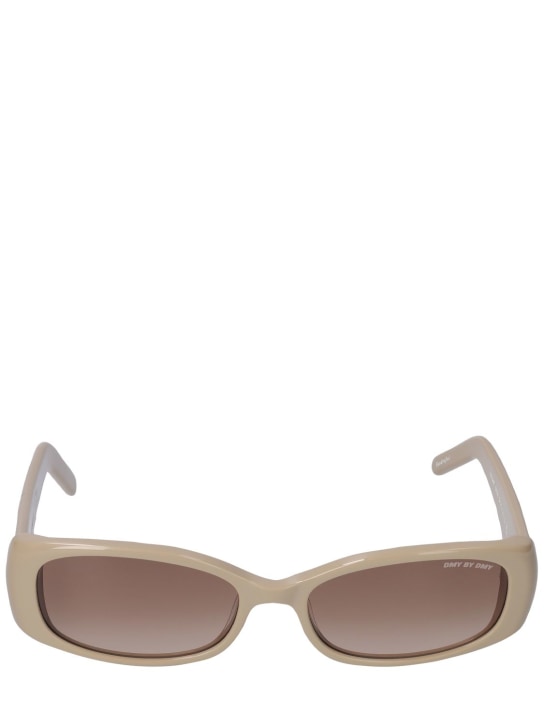 DMY Studios: Billy oval acetate sunglasses - women_0 | Luisa Via Roma