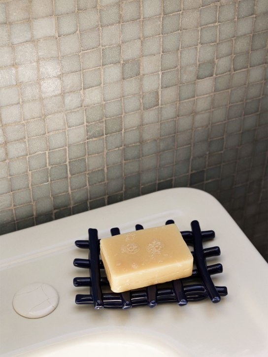 Ferm Living: Ceramic soap tray - 블루 - ecraft_1 | Luisa Via Roma