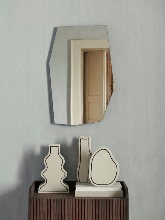 Ferm Living: Shard mirror - Silver - ecraft_1 | Luisa Via Roma
