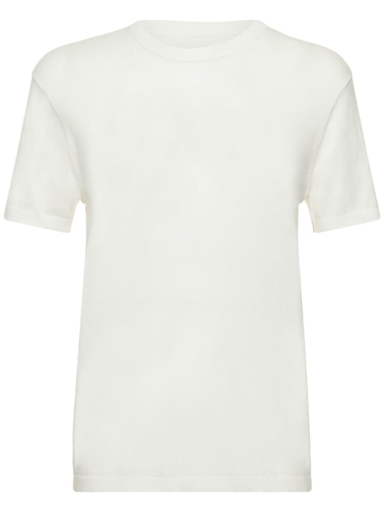 Nagnata: Highligther t-shirt - Beyaz - women_0 | Luisa Via Roma