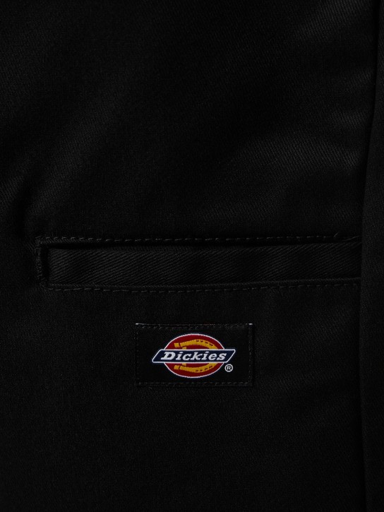 Dickies: 13" Multi-pocket cotton blend shorts - Black - men_1 | Luisa Via Roma