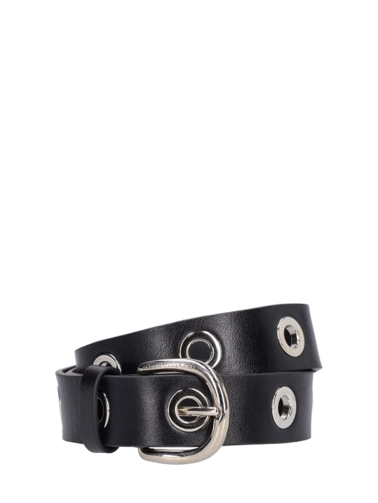 3cm leather belt w elements Alessandra Rich Women Luisaviaroma