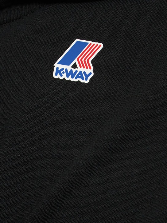 K-Way: Le Vrai Arniel sweatshirt - Black Pure - men_1 | Luisa Via Roma