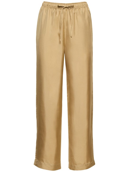 The aurelia silk pajama pants Asceno Women Luisaviaroma