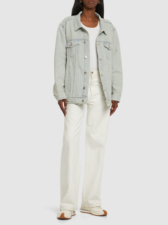 Monogram denim jacket - Thumbnail 2