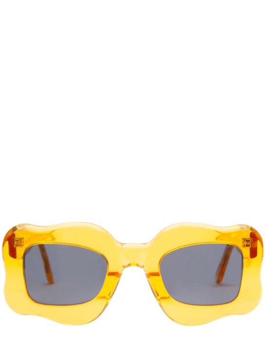Bonsai: Occhiali da sole in acetato - Arancione - men_0 | Luisa Via Roma