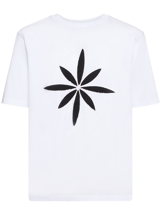 Kusikohc: Camiseta de algodón - Blanco - men_0 | Luisa Via Roma