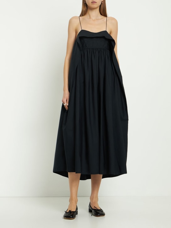 Cecilie Bahnsen: Susa cotton midi dress - women_1 | Luisa Via Roma