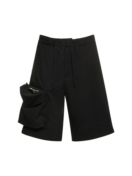 Oamc: Cove cargo shorts - Black - men_0 | Luisa Via Roma