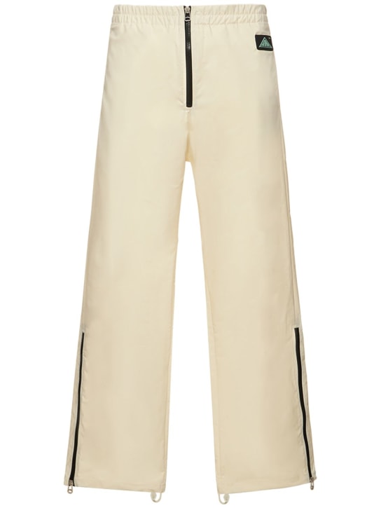 Oamc: Biv科技织物裤子 - 奶油色 - men_0 | Luisa Via Roma