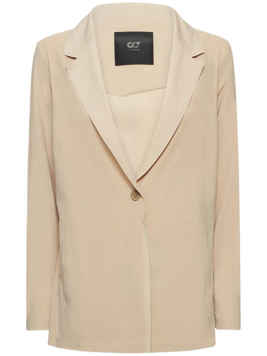 Alphatauri: Jeula Sensitive Jersey ブレザー - ベージュ - women_0 | Luisa Via Roma