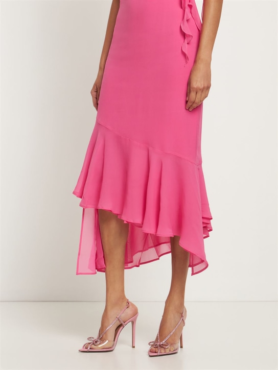 Andrea Wazen: Sandali Kay in pelle e PVC 105mm - Rosa - women_1 | Luisa Via Roma