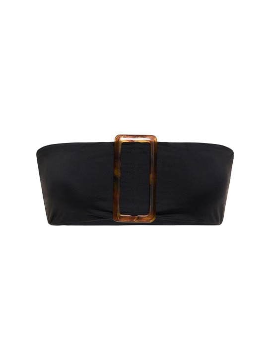 Weworewhat: Haut de bikini bandeau - Noir - women_0 | Luisa Via Roma