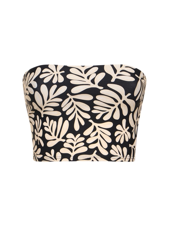 Weworewhat: Tube top - Black/Ivory - women_0 | Luisa Via Roma