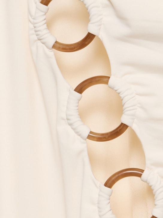 Weworewhat: Costume intero monospalla - Bianco - women_1 | Luisa Via Roma