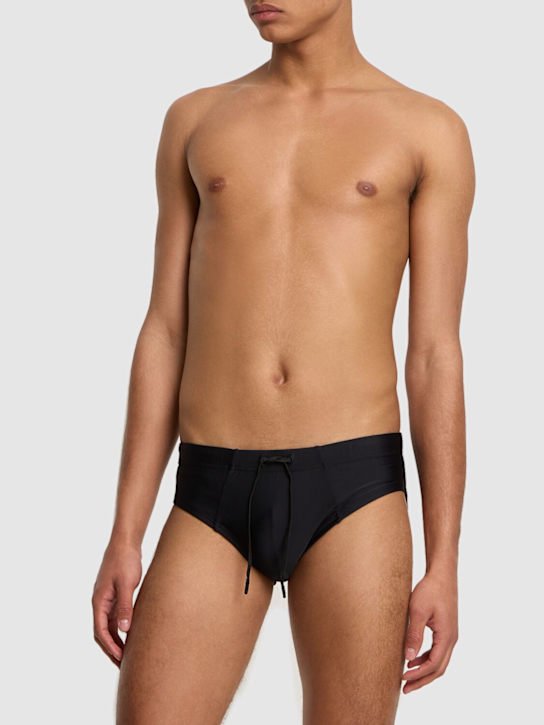 CDLP: Bañador slip de nylon - Negro - men_1 | Luisa Via Roma