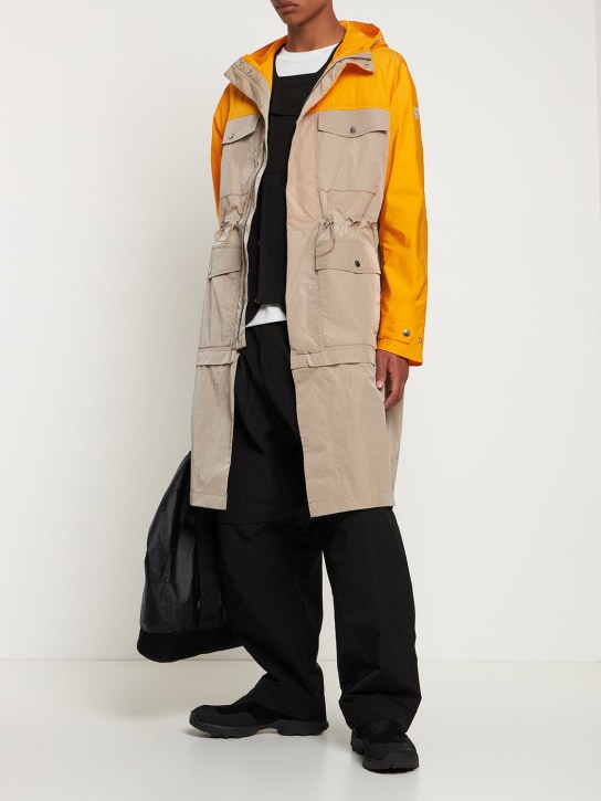 Alphatauri: Lightweight summer parka - Yellow/Brown - men_1 | Luisa Via Roma