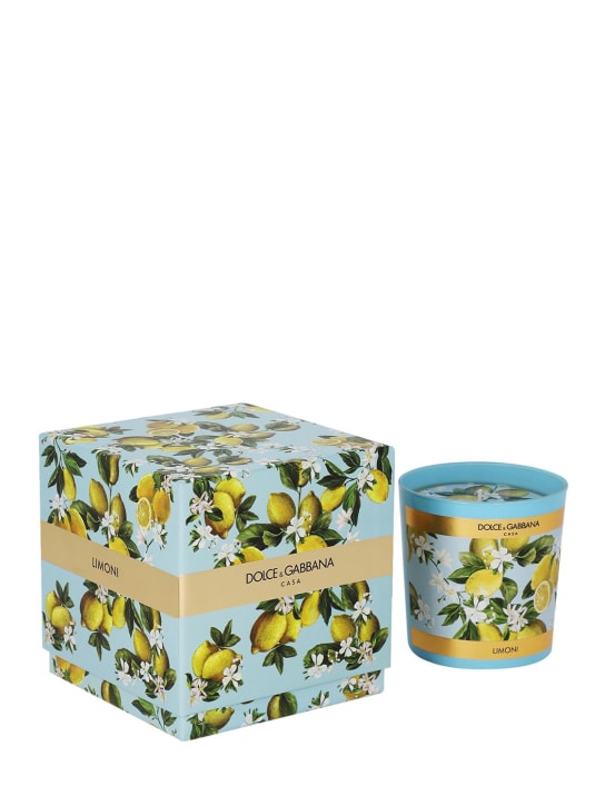 Dolce&Gabbana: Lemon scented candle - Blue - ecraft_1 | Luisa Via Roma