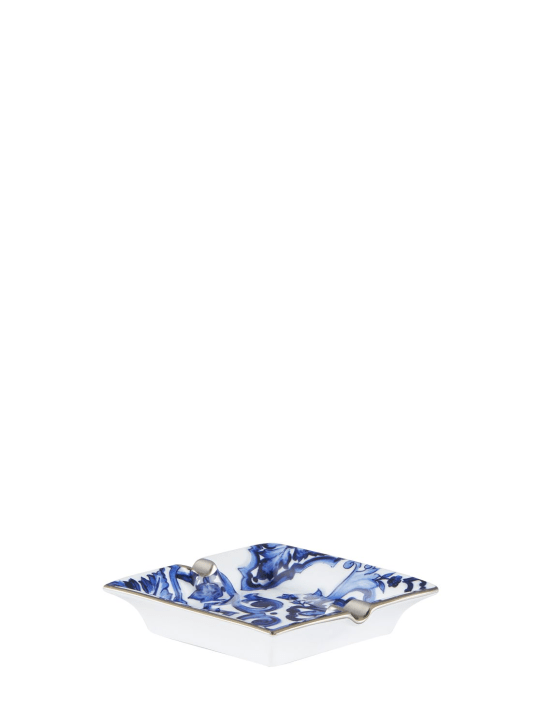 Dolce&Gabbana: Mediterranean Blue ashtray - Blue - ecraft_1 | Luisa Via Roma