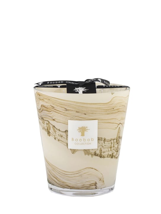 Baobab Collection: Sand Siloli candle - Beige/Gold - ecraft_0 | Luisa Via Roma